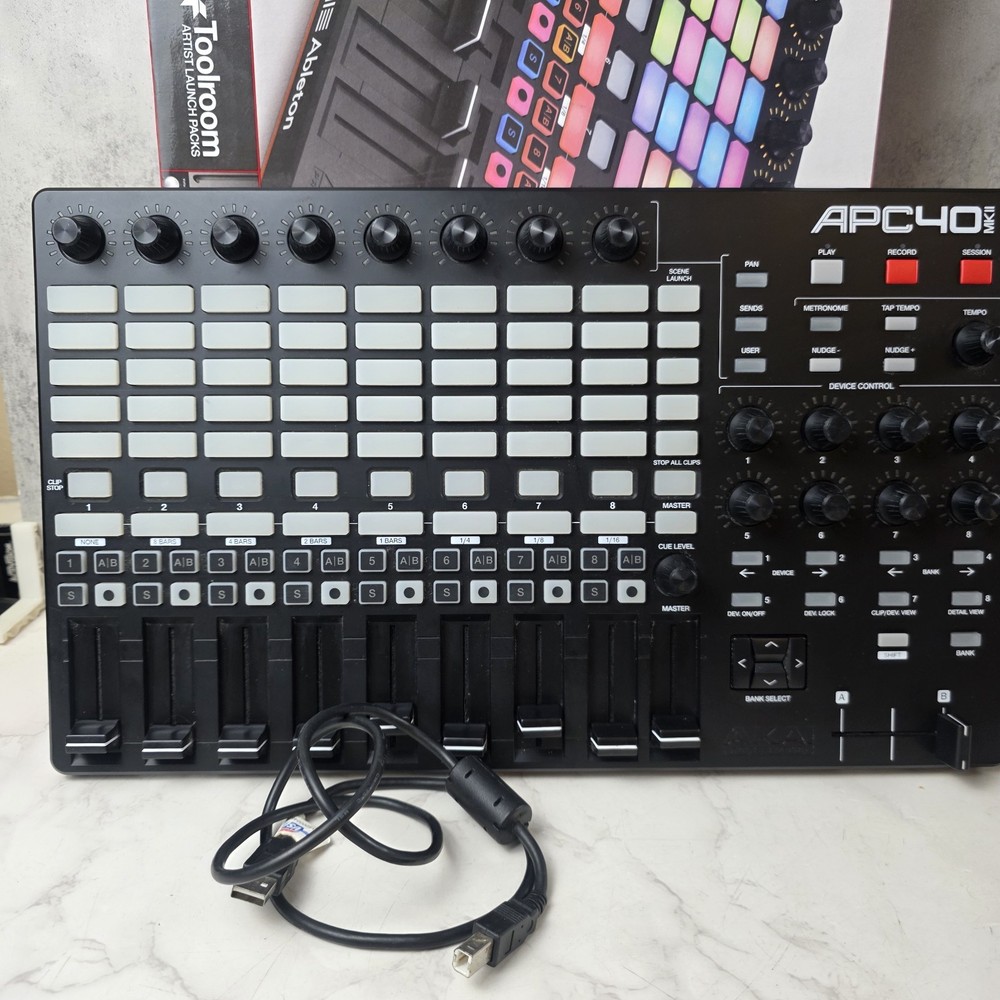 Akai Professional APC40 MKII Ableton Live Performance Controller