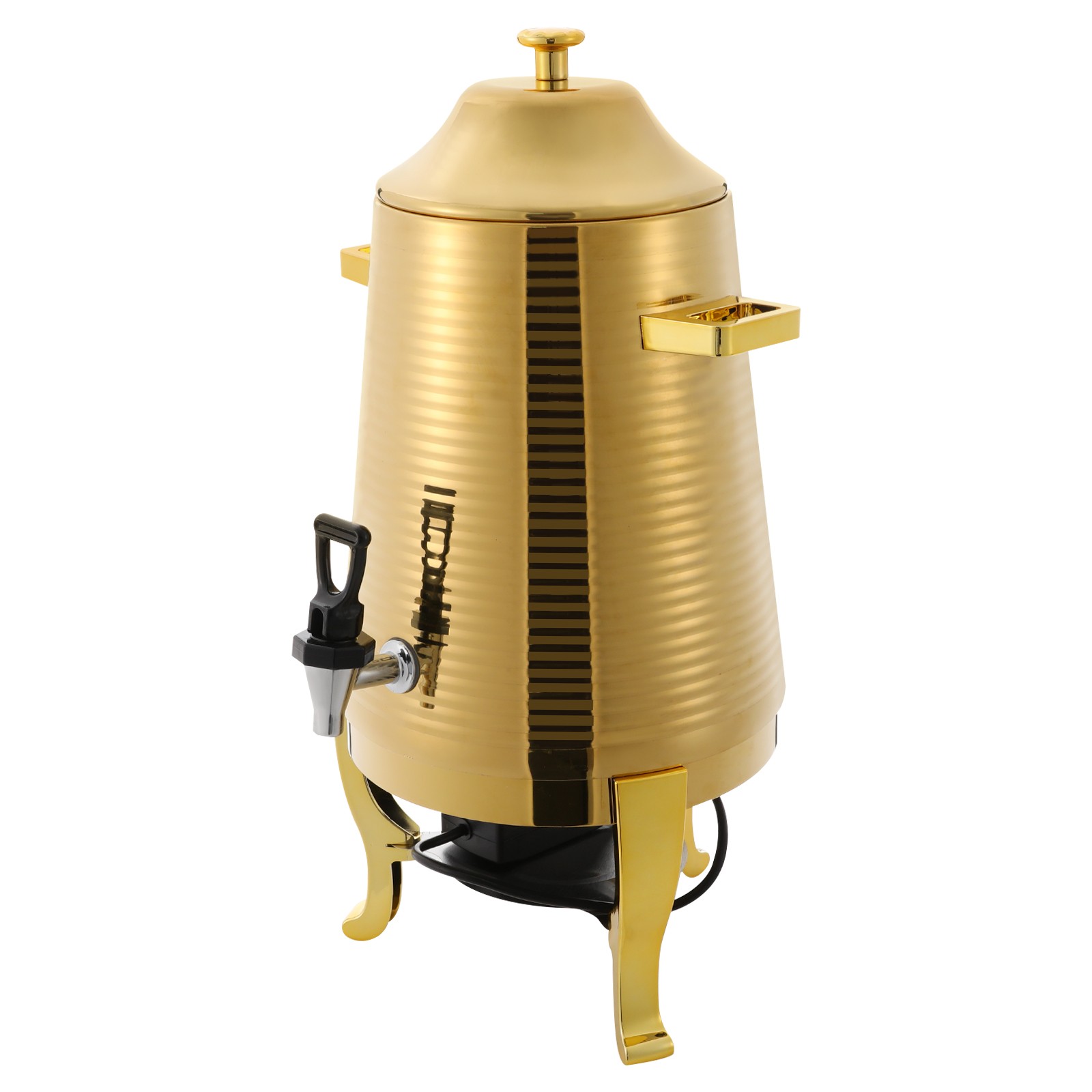 Beverage Dispenser 13L Stainless Steel Hot Drink Dispensing Container with Stand