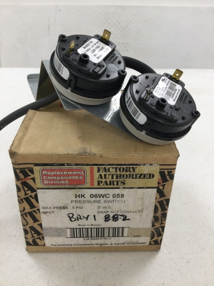 Carrier OEM HK06WC058 Pressure Switch