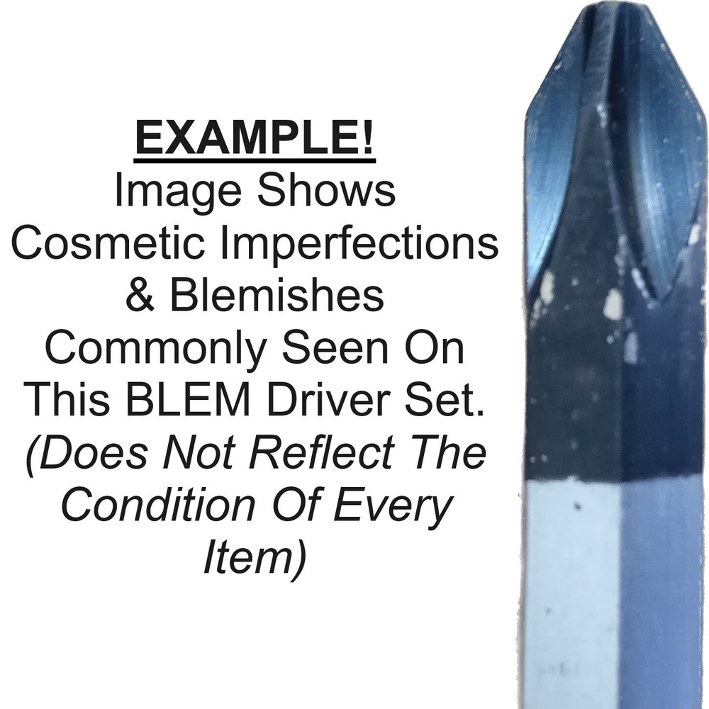 True JIS Metric Screwdriver Set Solid Tang Screw Driver Drivers #2