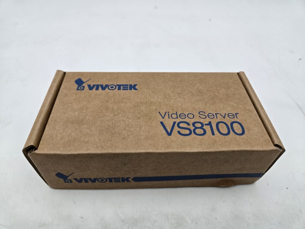 Vivotek VS8100-V2 1-Channel Video Server Encoder H.264/MJPEG IP Network CCTV