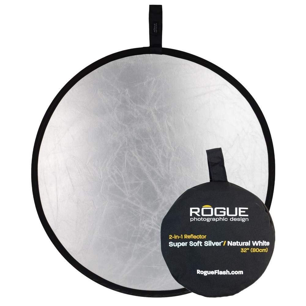 Rogue Reflector - 32” Super Soft Silver / Natural White