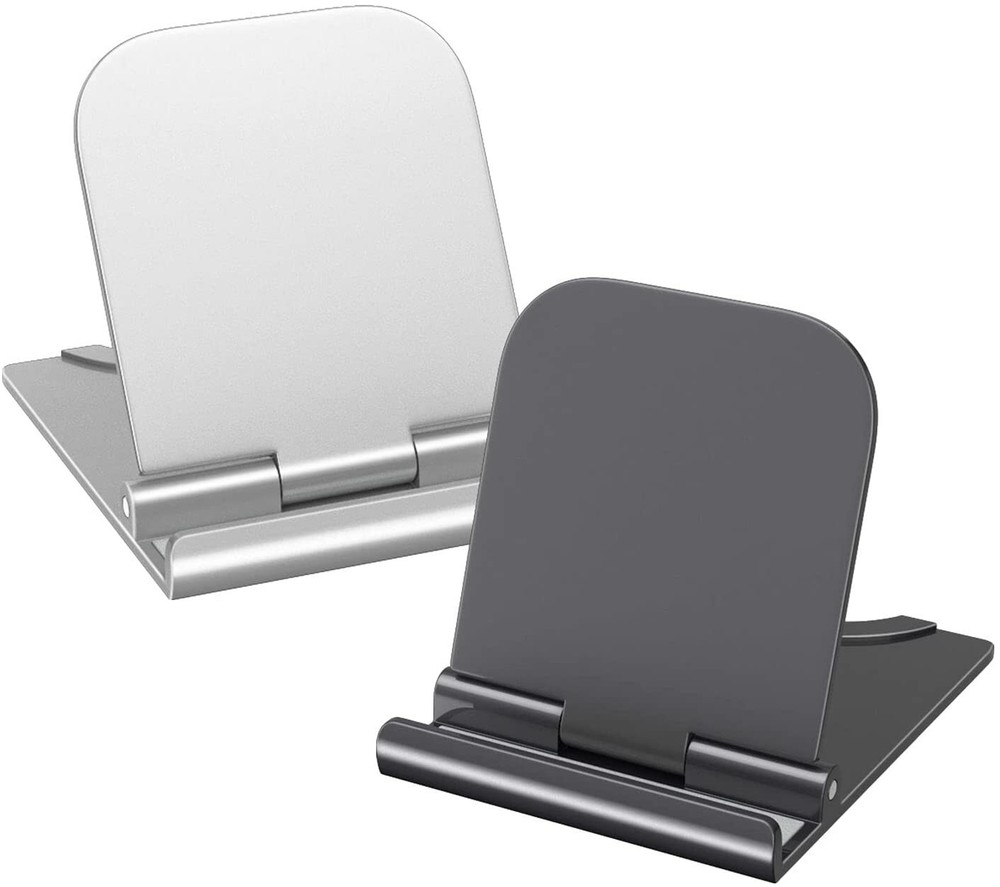 Adjustable Phone Holder Stand Foldable Thin Cradle Desk Mount For iPhone Samsung