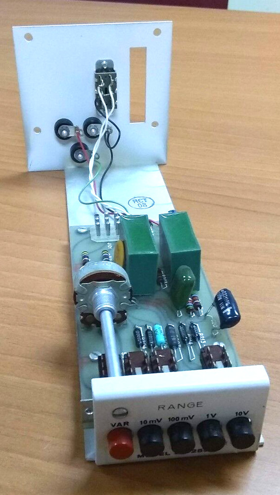 Heath Schlumberger Strip Chart Recorder SR-255B -- Range Board / Module