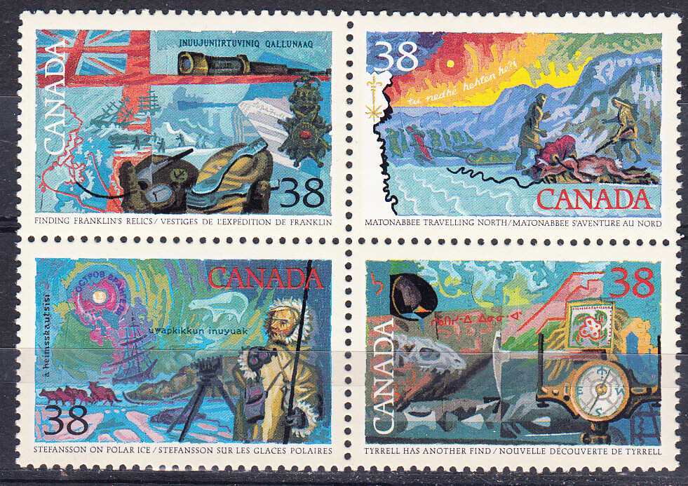 W CANADA 1233-1236a EXPLORATION