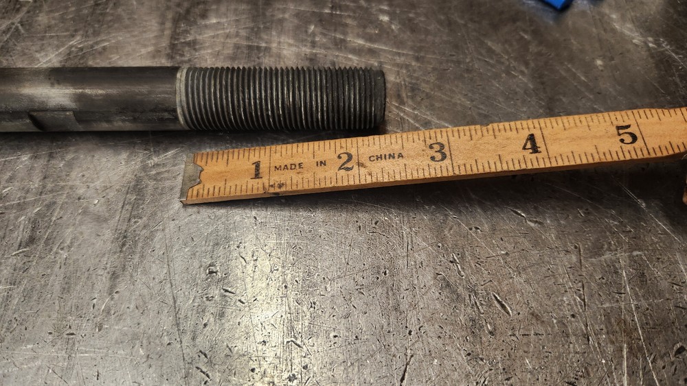 NEW 10" Long x 3/4" Knockout Punch Die Tool Drawstud Pull Rod. UNKNOWN BRAND