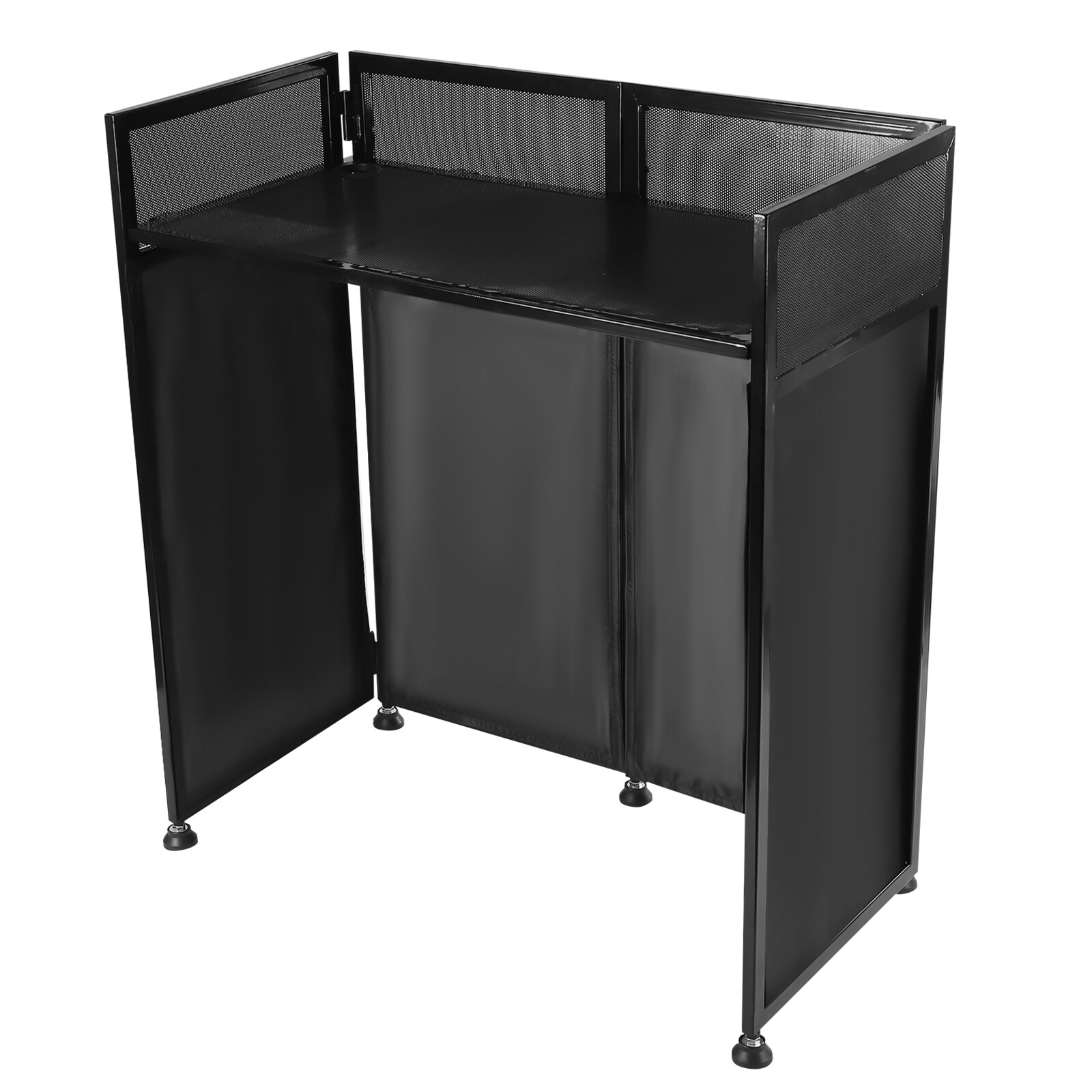 DJ Event Facade Scrim Metal Frame Booth+Travel Bag Case+20" x 40" Flat Table Top