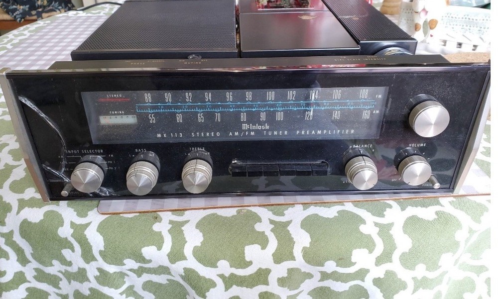 mcintosh mx 113 preamplifier