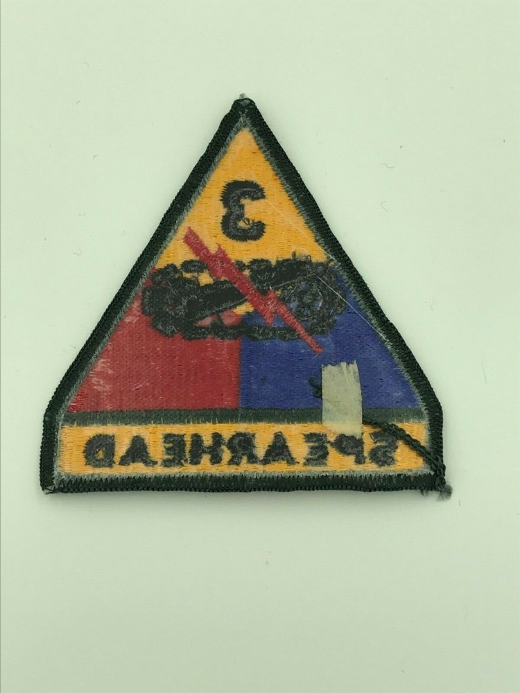 Spearhead Military Patch, #3 Spearhead military patch, NEW patch, sew in patch