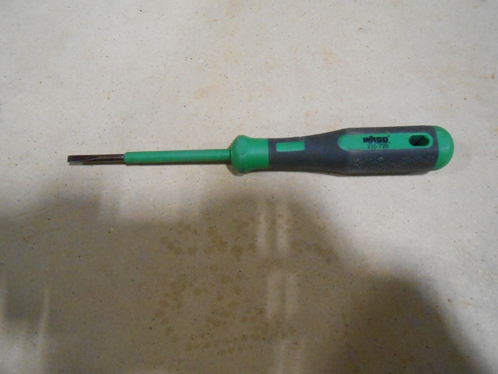 WAGO 210-720 FLAT HEAD SCREW DRIVER