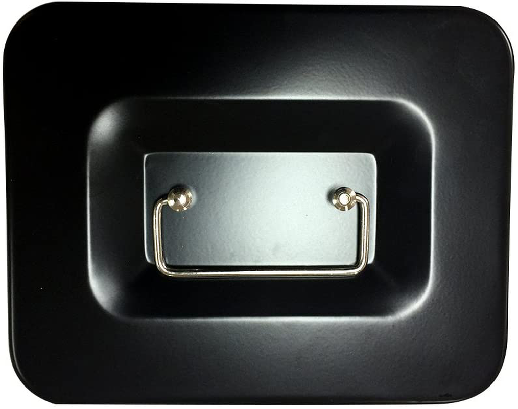 Medium Steel Cash Box Safe Chest Key Lock Money Document Cash Jewelry NEW