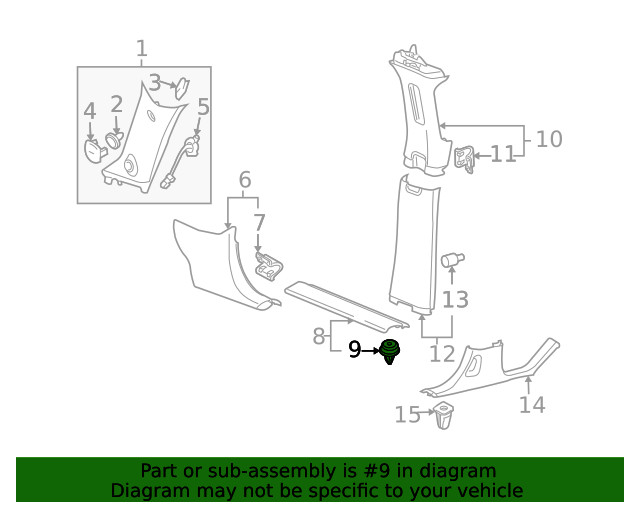 Genuine GM Multi-Purpose Clip 97022017