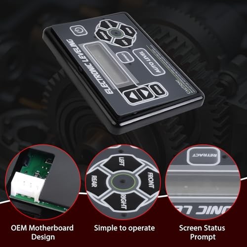 421484 RV Leveling Touchpad Control Panel with Auto-Leveling Button,