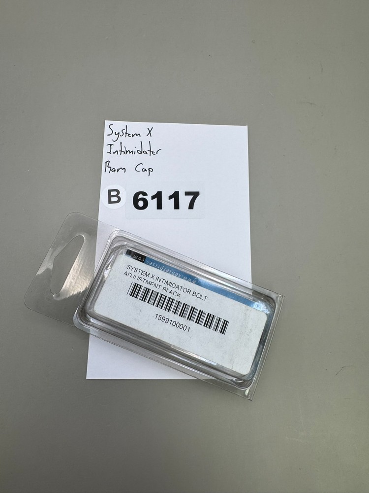 System X Intimidator Ram Cap-Gloss Black