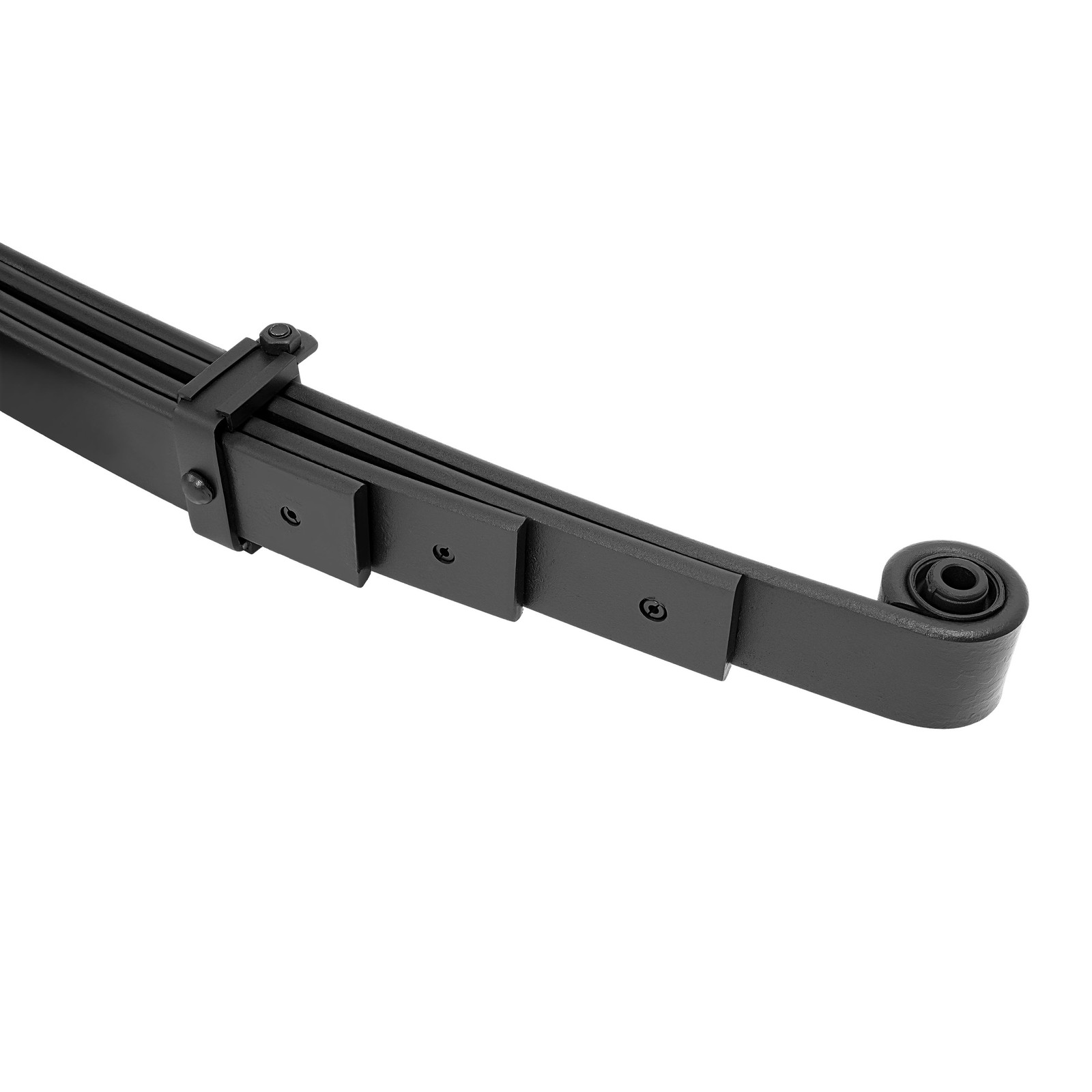 Powder Coated For Toyota Tundra 2007-2022 Black Rear 5-Leaf Spring & Bushings