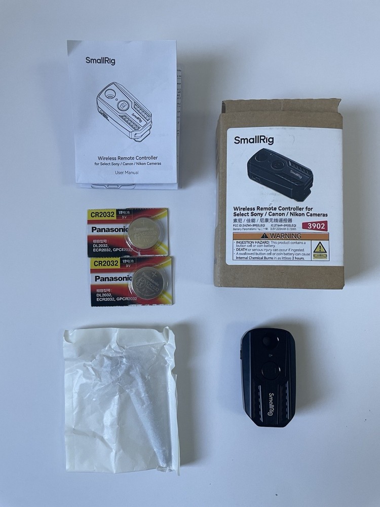 SmallRig Bluetooth Wireless Remote Controller for Sony A7R IV/Canon/Nikon