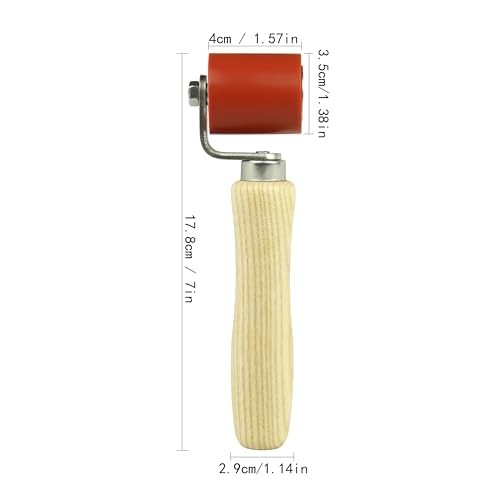 Welding Handheld Roller,4cm Silicone Smoothing Tool for Seam Roller