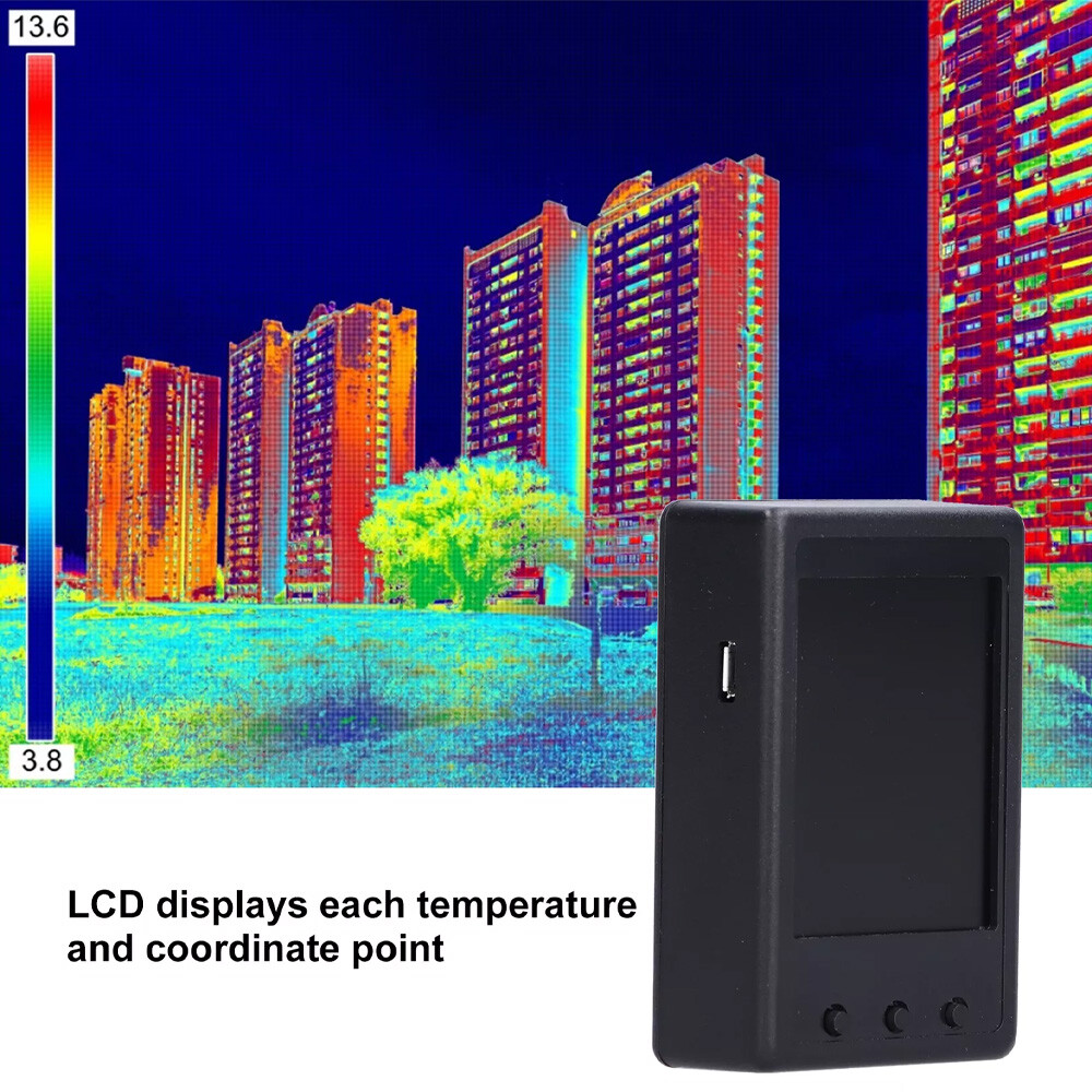 Handheld Infrared Imaging Camera LCD Thermal Imager Temperature Detection Device