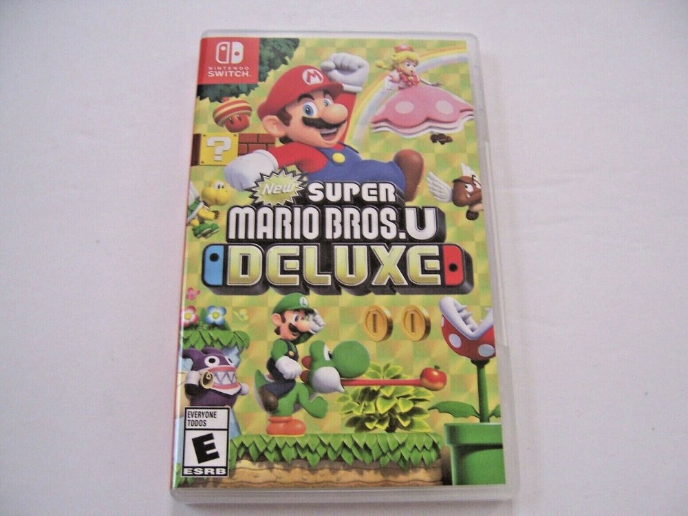 Replacement ORIGINAL Case Box Insert Nintendo Switch Super Mario Bros. U Deluxe