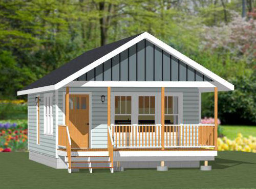 18x30 Tiny House -- 540 sq ft -- PDF Floor Plan - Model 5A