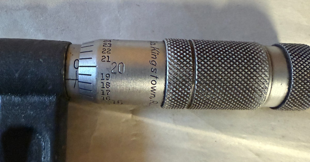 Brown & Sharpe 2"-3" Outside Micrometer
