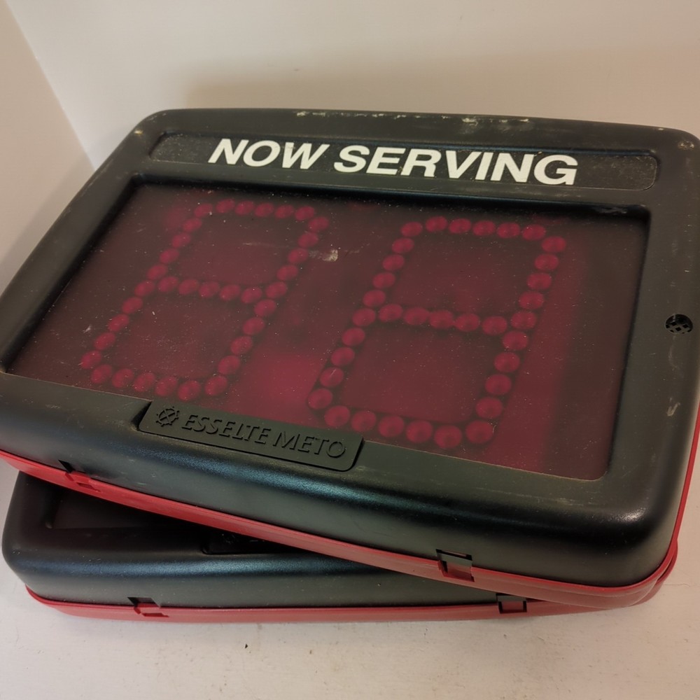 4 Esselte Mero Turn-o-matic 2 digit display Bundle Counters Untested