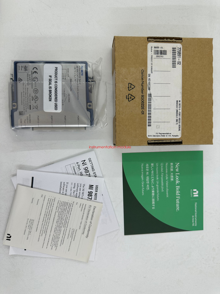 National Instruments NI 9870 cRIO Serial Interface Module Test passed spot