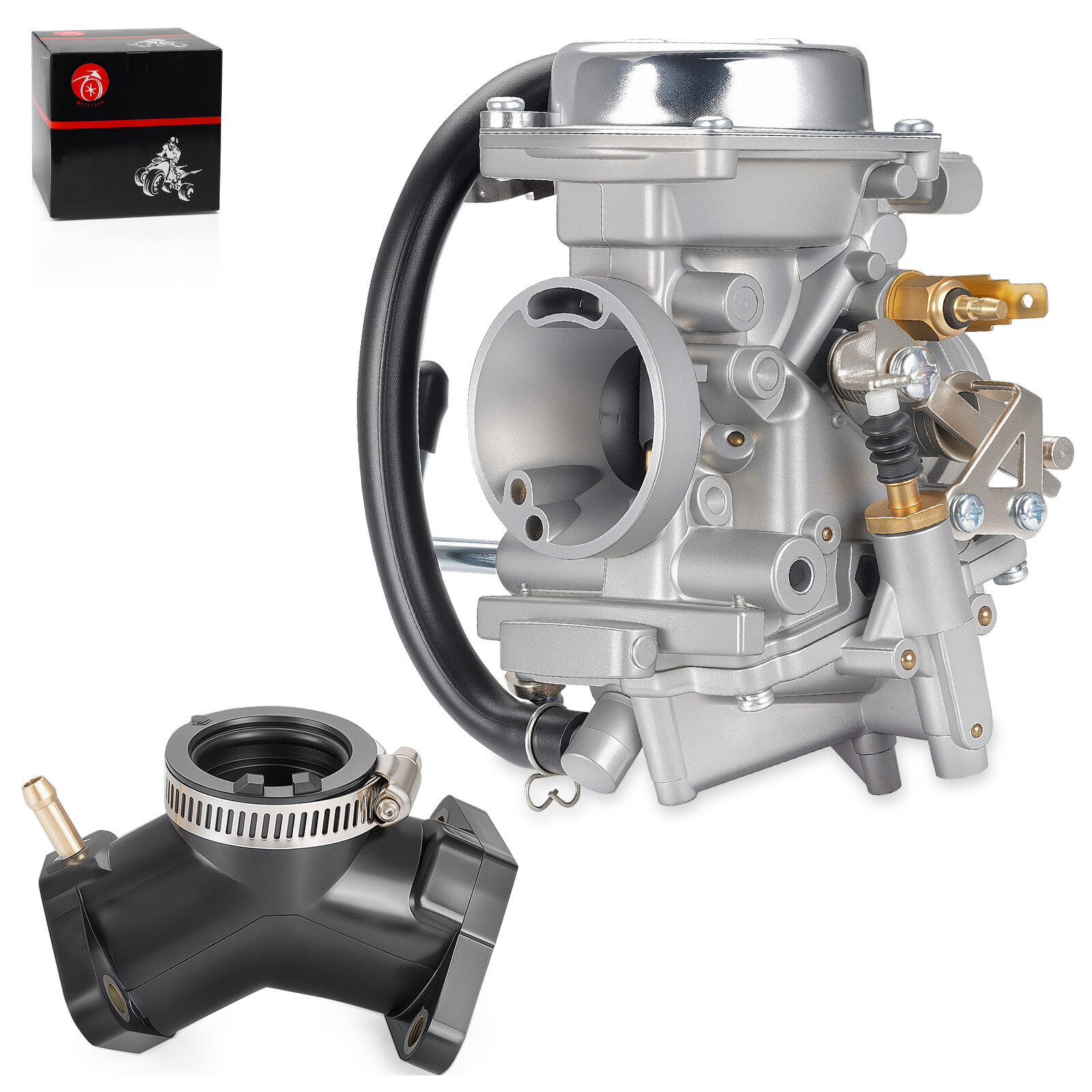 Carburetor Carb W/ Intake Manifold For Yamaha XV250 V-star Virago 250 Route 66