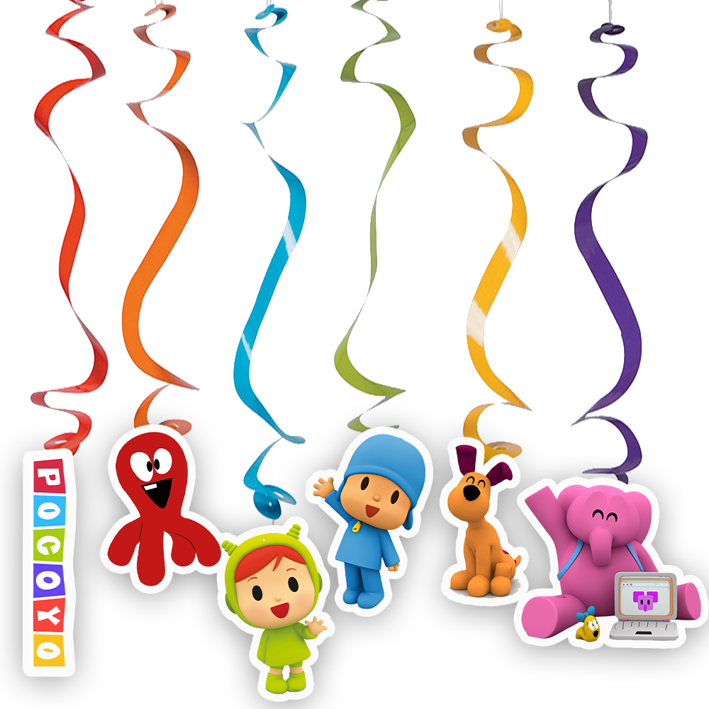 Pocoyo pato birthday party supplies favor centerpiece decoration event theme toy