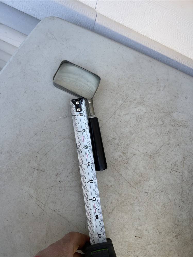 Vintage Rectangular 3x2" Reading Magnifying Glass