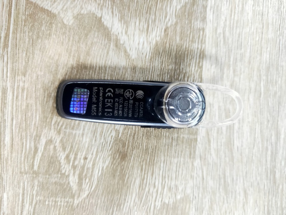 Plantronics M55 Headset Black Wireless Bluetooth Headset