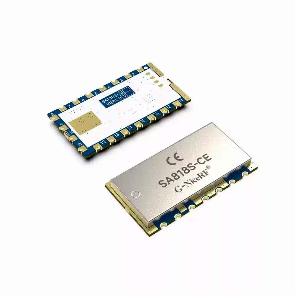 SA818S-CE UHF or VHF 1W Analog RF Radio Transceiver Module w/ RDA1846S IC
