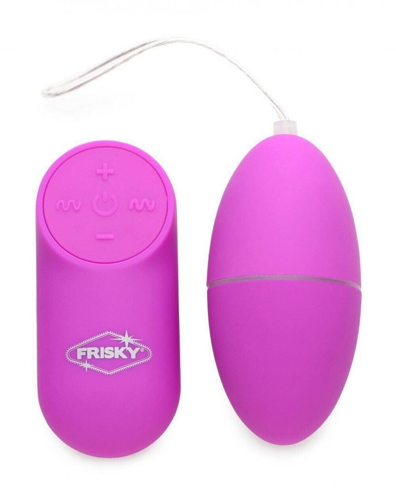 Frisky Scrambler 28X Vibrating Egg W/Remote Control 25' Range