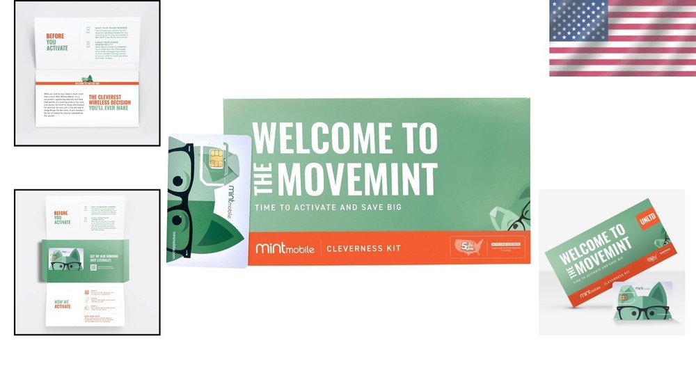 3- Unlimited Talk, Text & Data Plan + 3-in-1 SIM