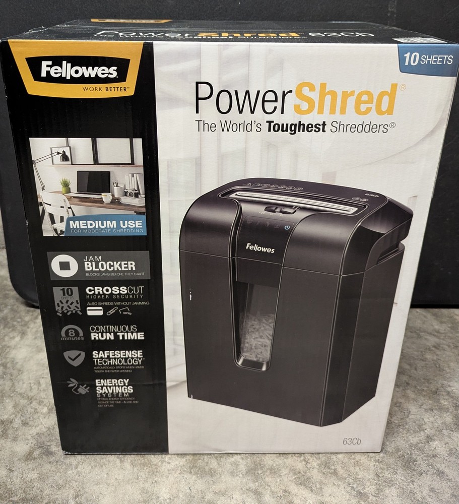 Fellows 63Cb Cross-Cut Shredder
