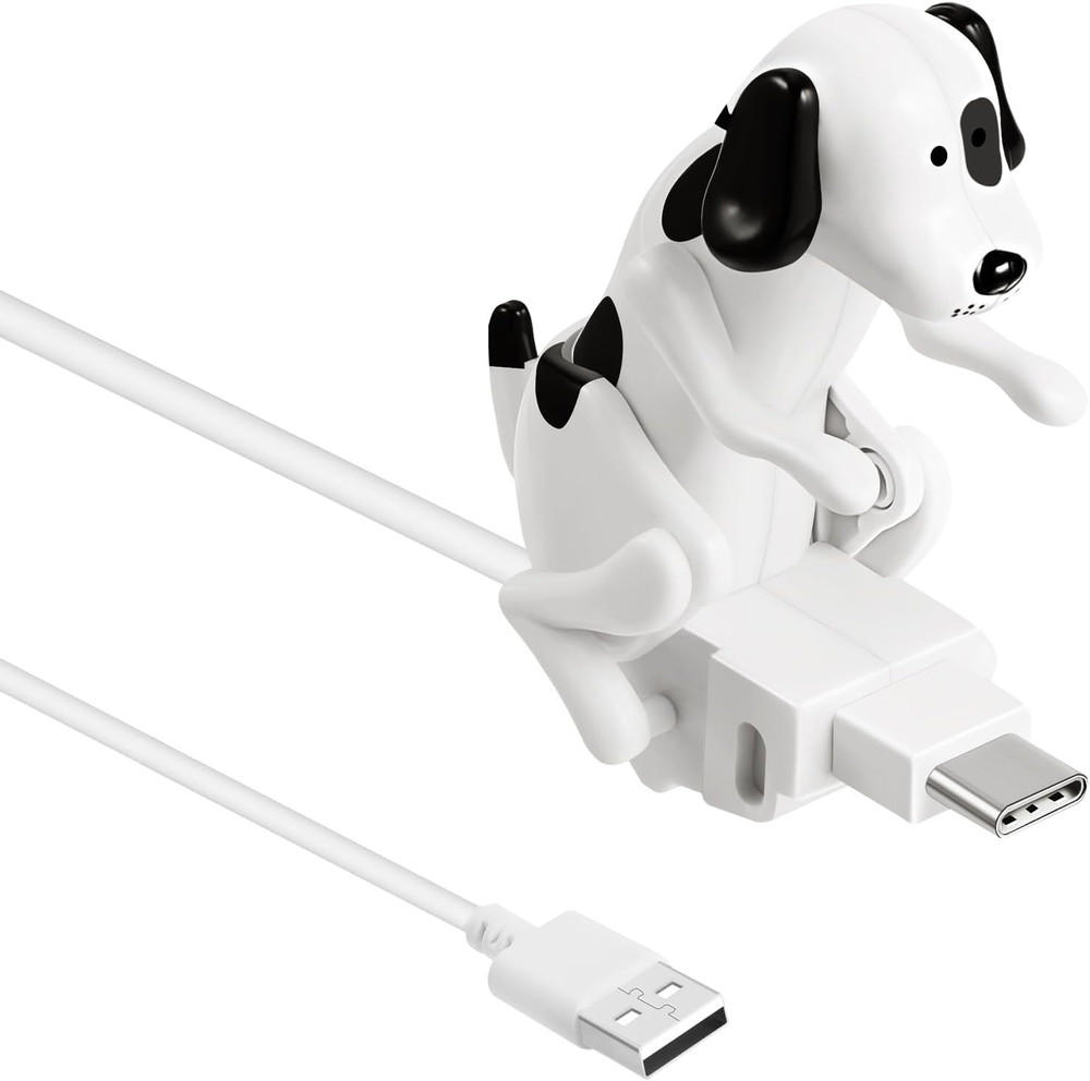 Dog Charging Cable Dog Smartphone Funny USB Cable USB Data Transmission Mini Gra