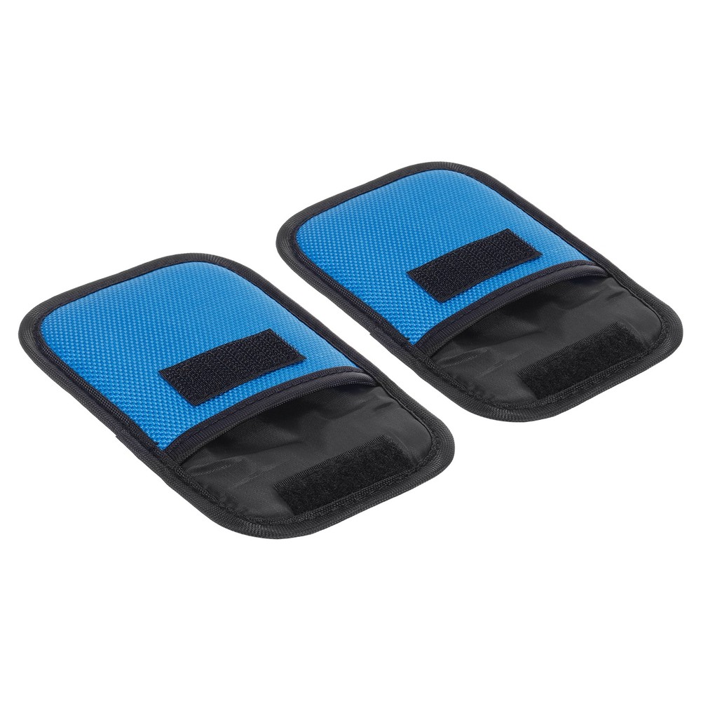 2Pcs 58mm Camera Filter Case Camera Filter Case Pouch Blue