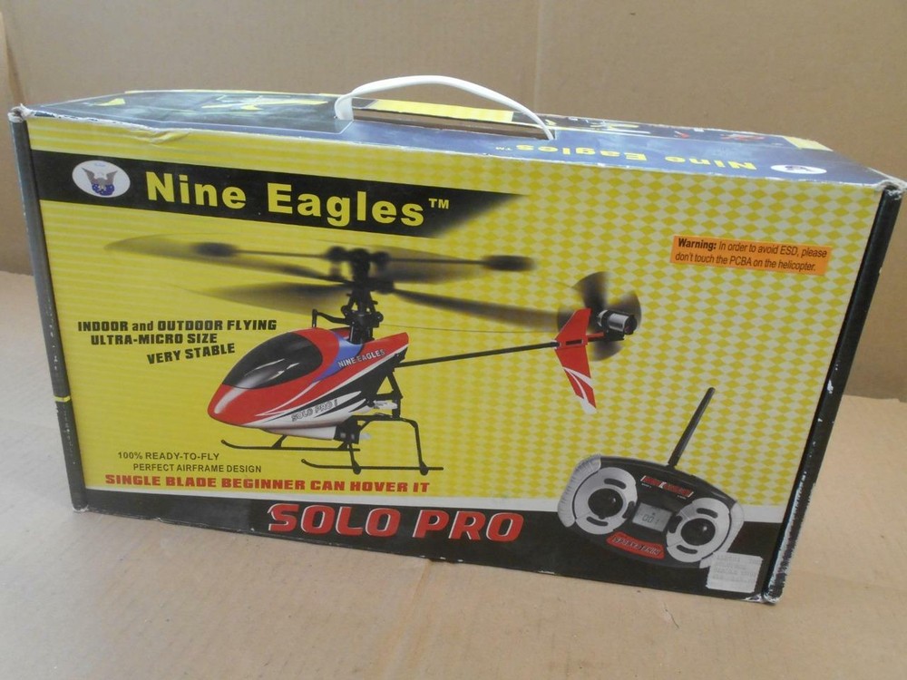 Nine Eagles Solo Pro 100 3D Micro RC Helicopter ~