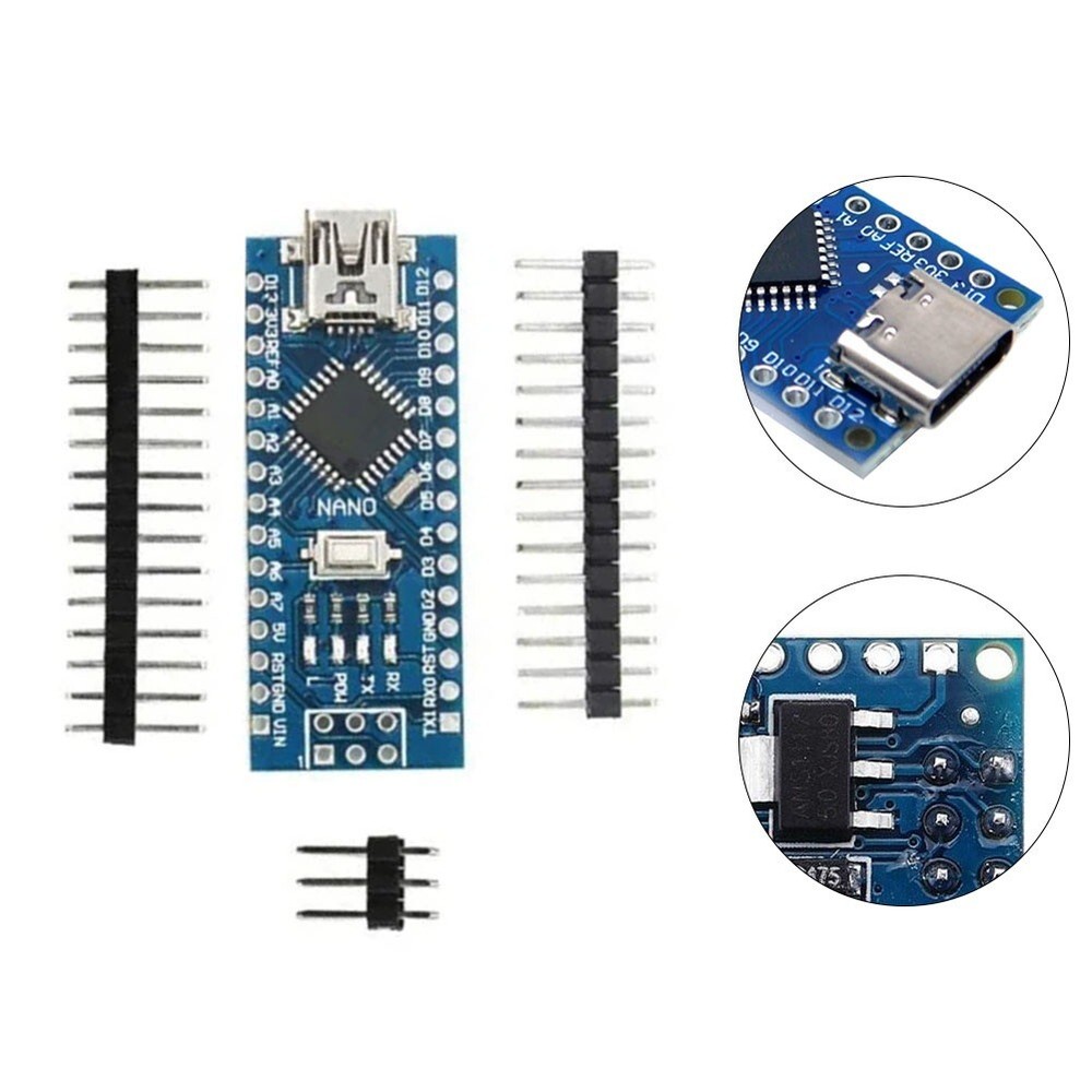 Versatile Nano V3 0 ATmega328P Microcontroller for DIY Electronics Projects