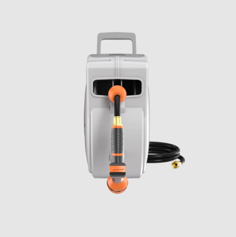 Giraffe Tools 1/2 in. x 65 ft Retractable Garden Hose Reel