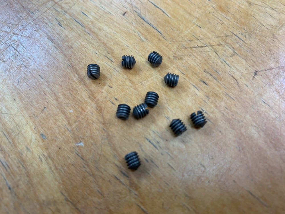 #10 Socket Shell Cap Set Screws , headless , lighting, lamp parts