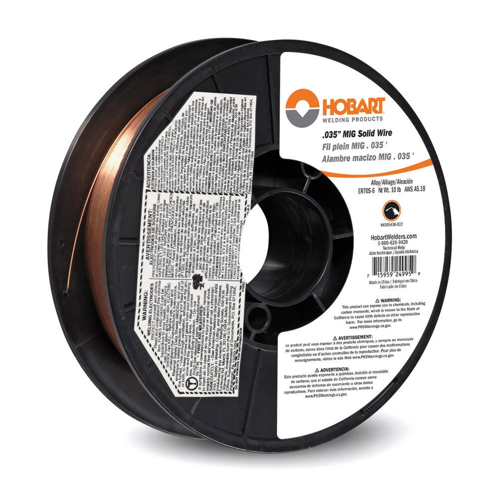 Hobart Solid Wire-Er 70S-6 .035In 10Lb