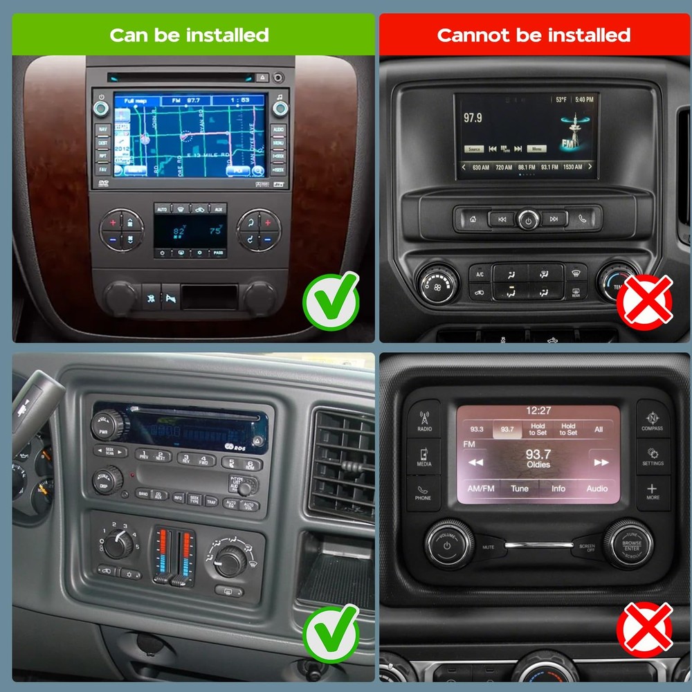 2G+32G Android 14 Double Din 7" Screen Wireless Carplay Android Auto Backup Cam