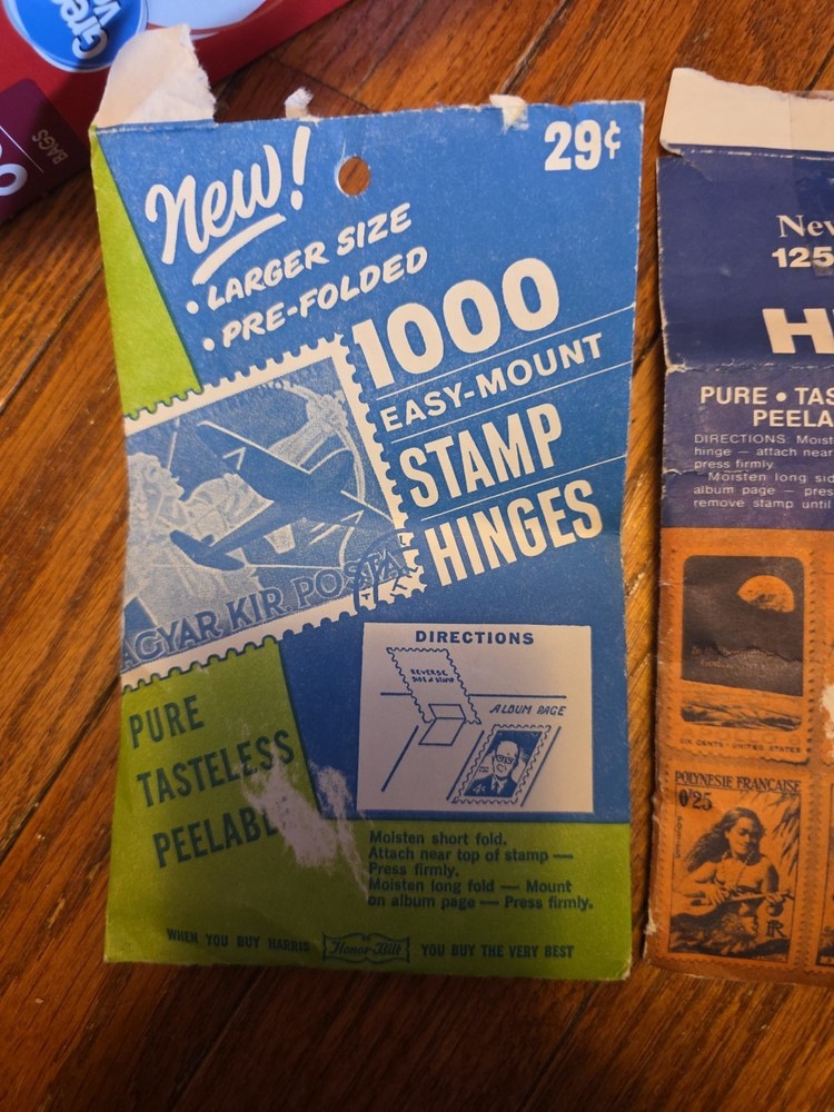Stamp Hinges