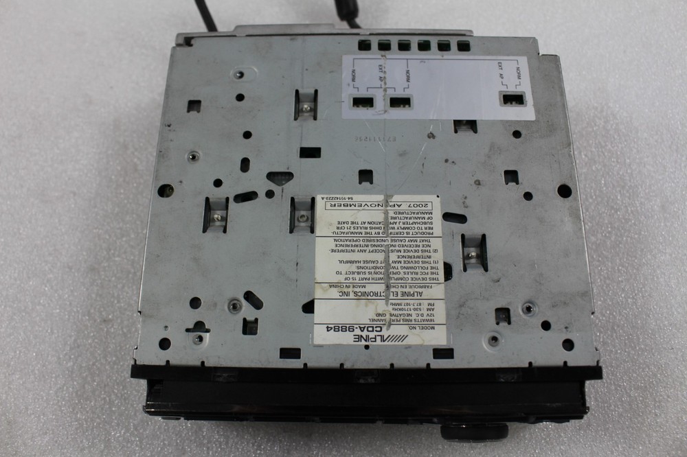 Alpine Deck, Model #CDA-9884, Used