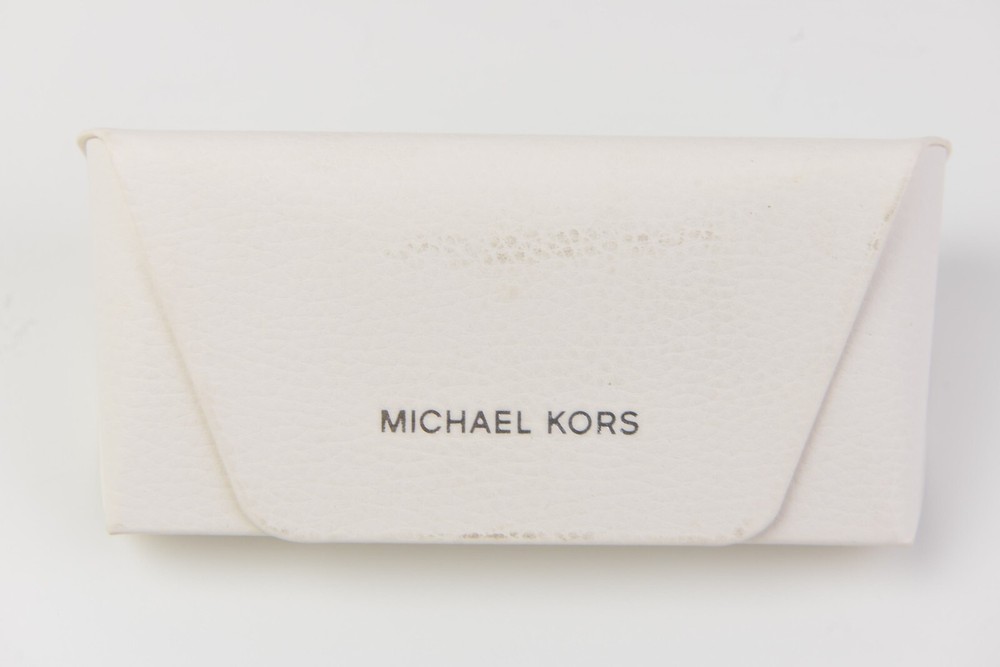 Michael Kors White Hard Case SUNGLASSES/EYEGLASSES Large