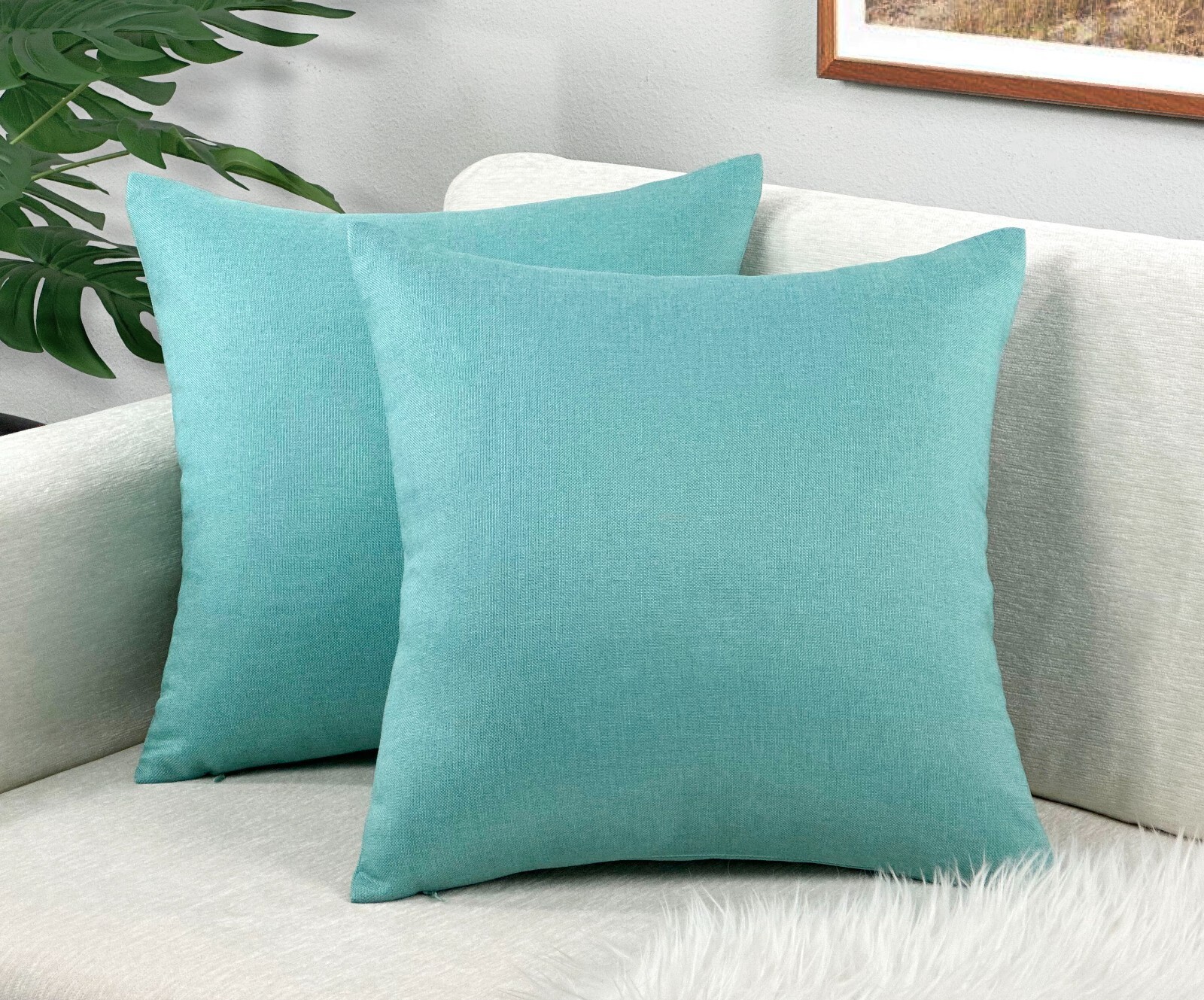 Aiking Home ( 2 Pack ) 18" x 18" Cozy Decorative Throw Pillow Covers