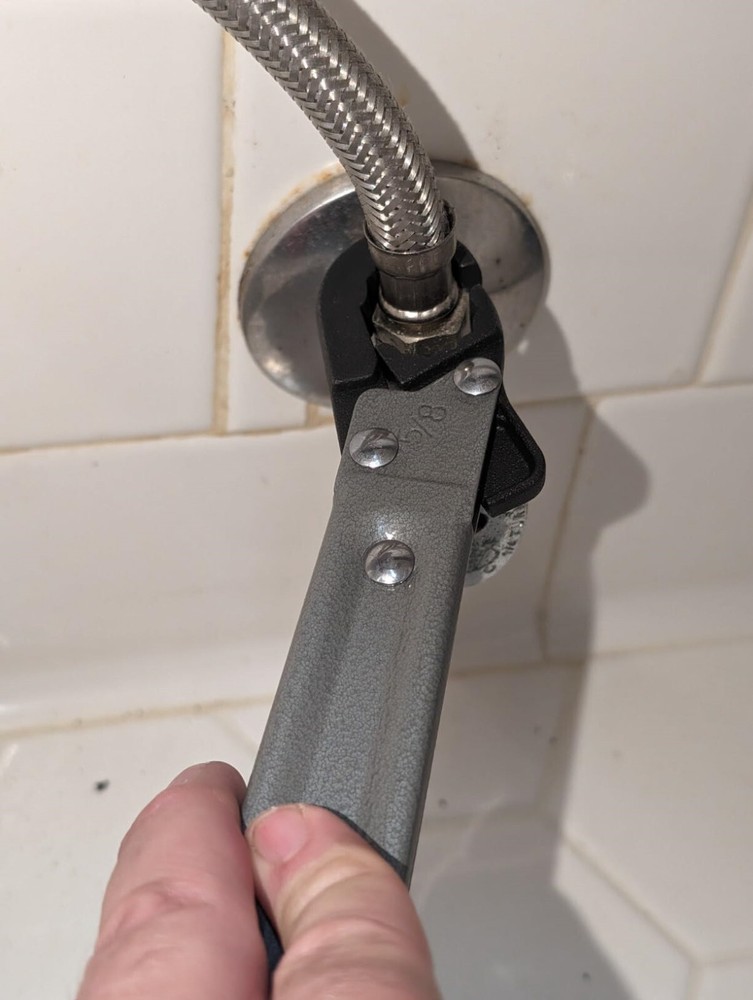 Plumbing Tools Angle Stop Removal Wrench Kit Removing Compression Ring Angle-On