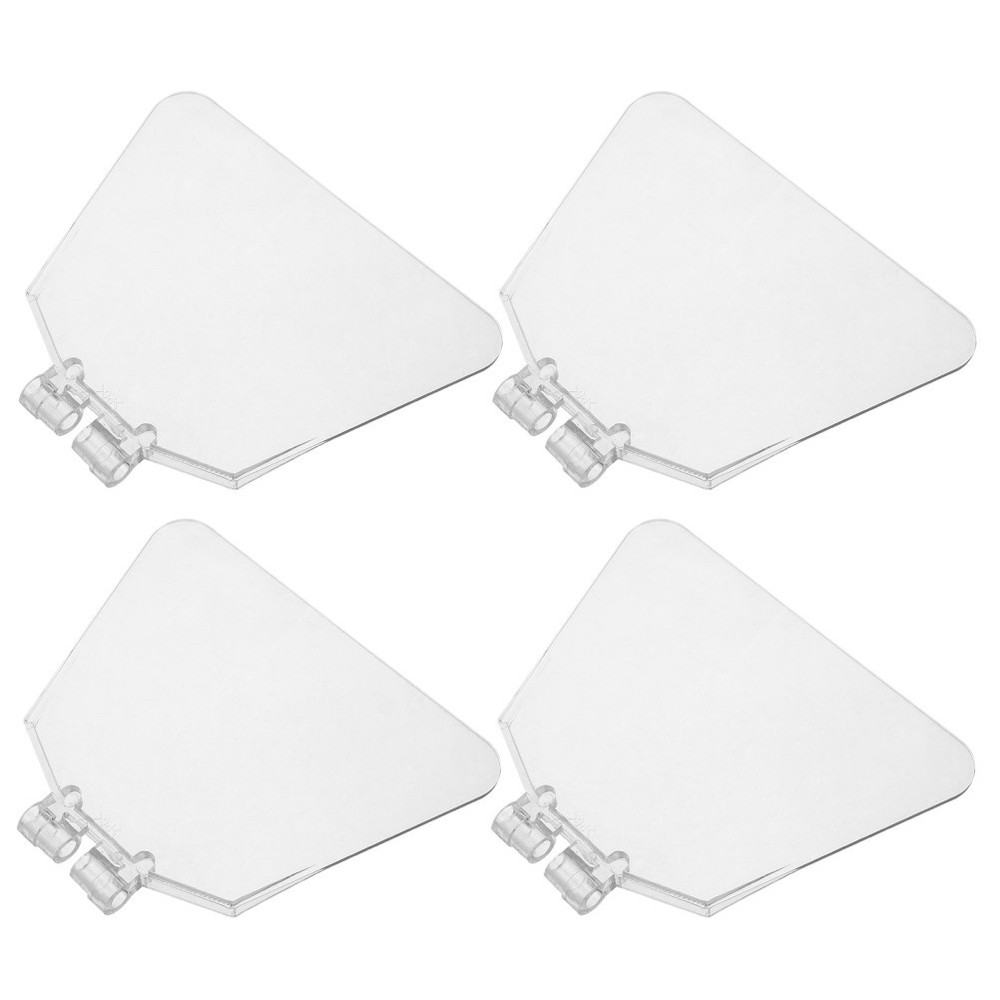 4 Pcs Grinder Parts Replacement Bench Guard Shield Eye Universal