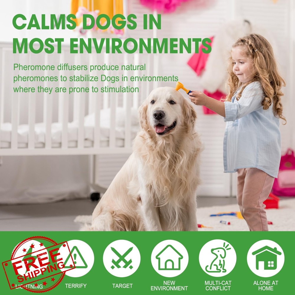 Dog Calming Diffuser Peeing Anxiety Relief 1 Plug 45ml Trial